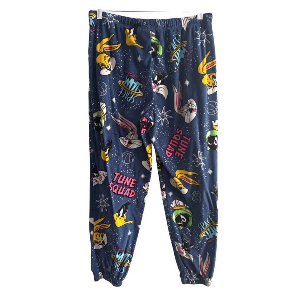 Whimsical Space Jam & Disney Nostalgic Loungewear Comfy Pants Set  L 12/14 - Picture 9 of 16